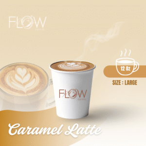 CARAMEL LATTE  12 Oz
