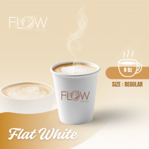 FLAT WHITE 8 Oz