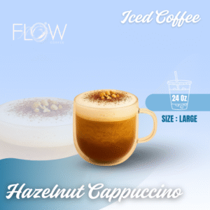 ICED HAZELNUT CAPPUCCINO 24 Oz