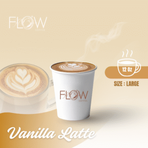 VANILLA LATTE 12 Oz